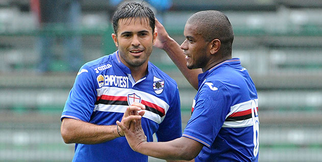 17-07-15 AMICHEVOLE/SAMPDORIA-NK TRIGLAV  EDER CITADIN MARTINS E FERNANDO ESULTANO