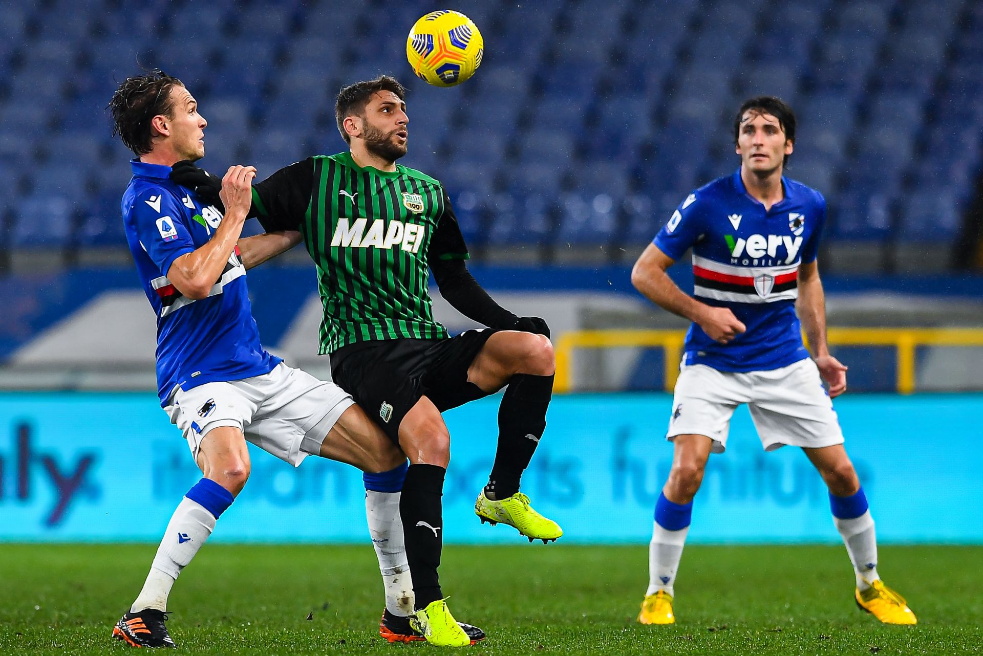 Samp Narrowly Beaten By Sassuolo - U.C. Sampdoria