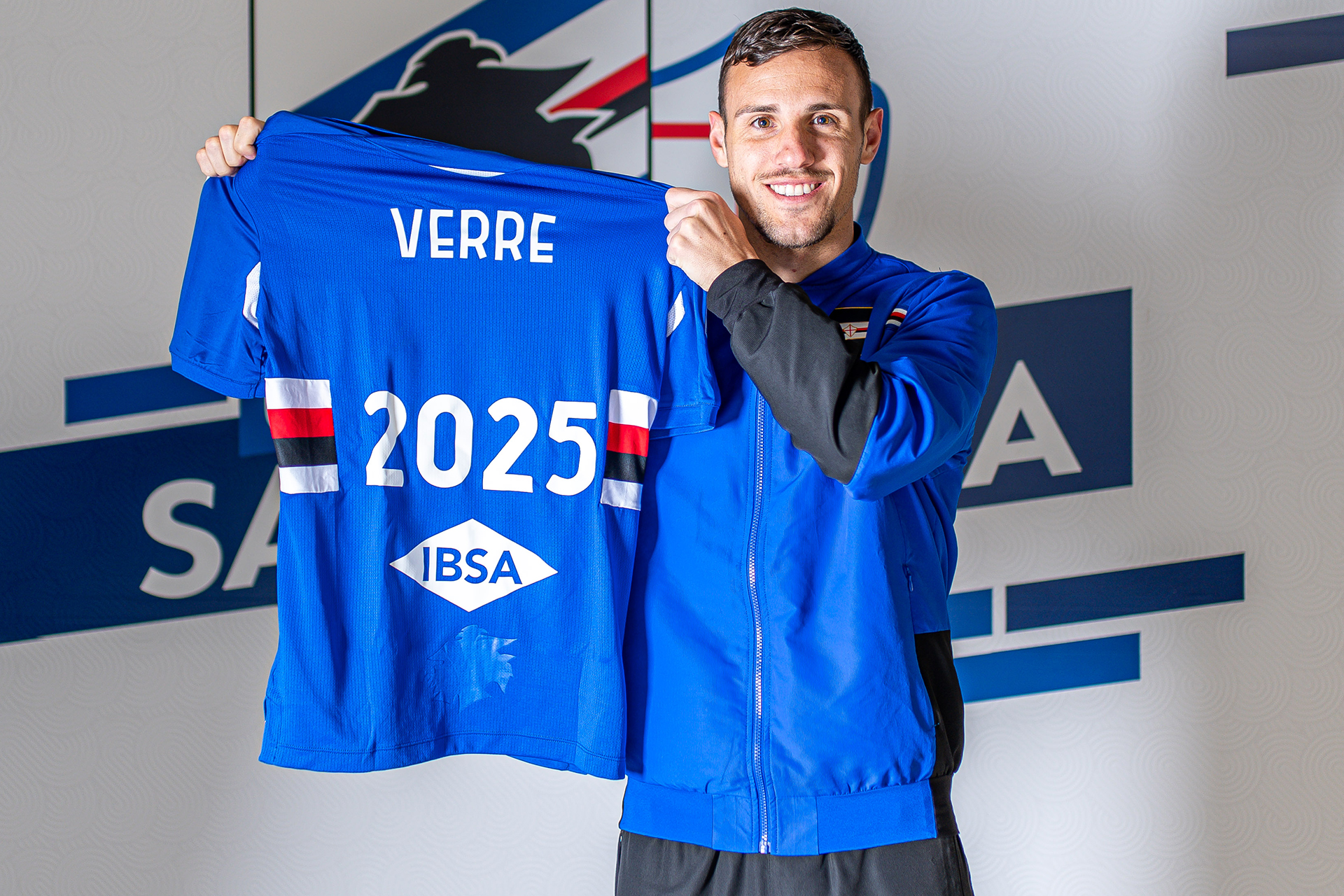 Verre Rinnova: Sarà Blucerchiato Fino Al Giugno 2025 - U.C. Sampdoria