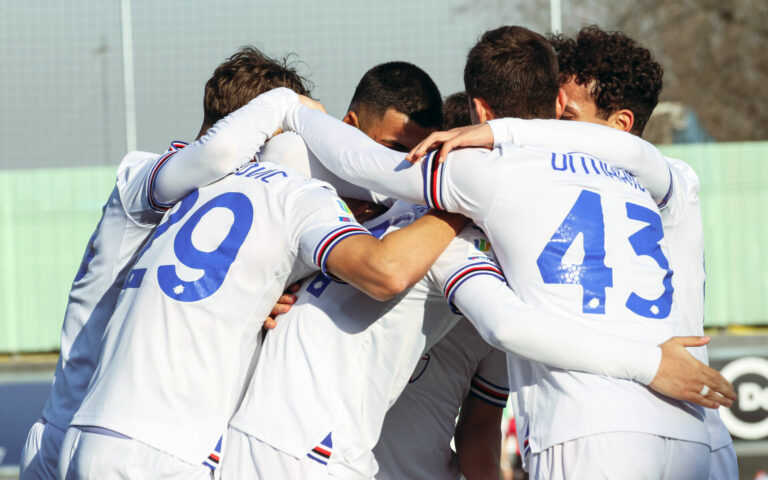 Samp Primavera forza cinque, Verona piegato a domicilio