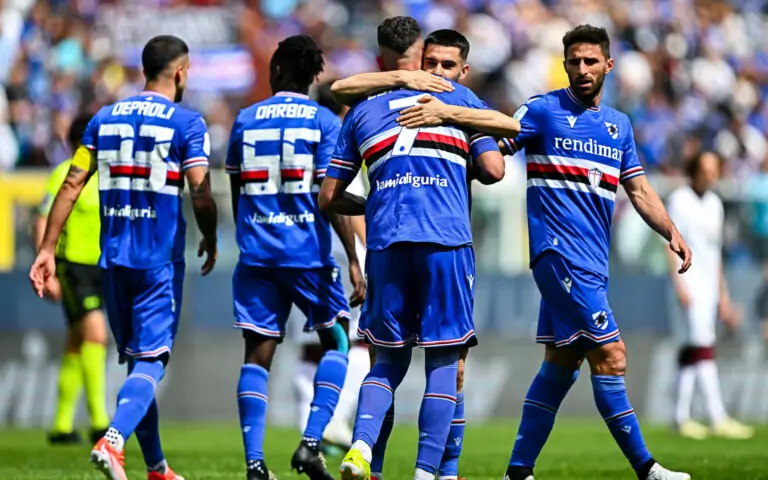 Esposito-gol, Samp wins and secures a spot in the playoffs