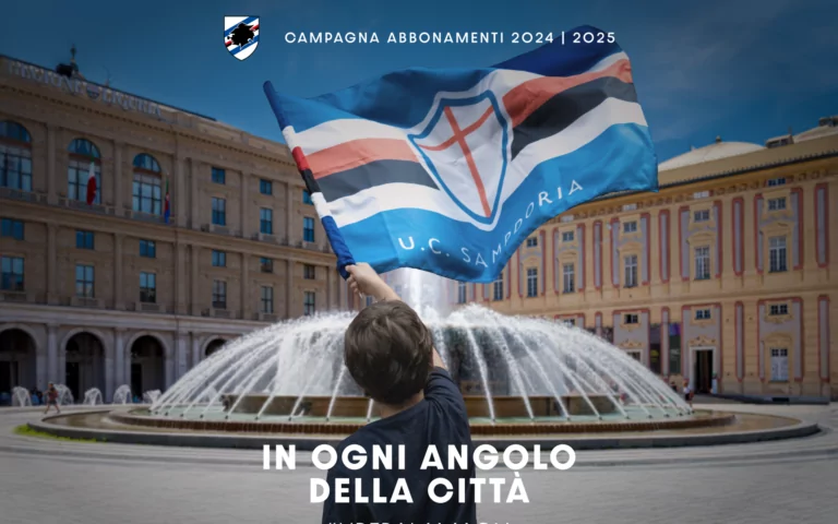 U.C. Sampdoria: la campagna abbonamenti per la stagione 2024/25