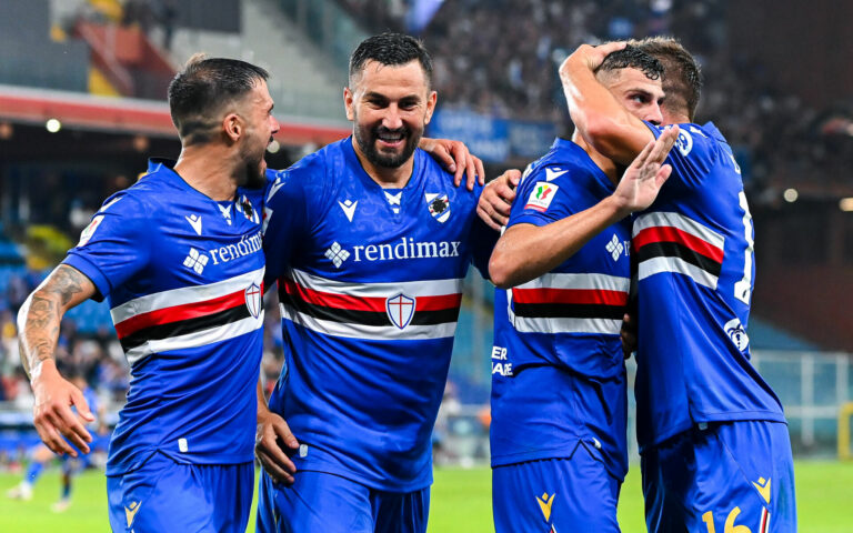 La Samp batte il Como ai rigori e si regala il derby