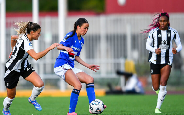 Una buona prova non basta, Samp Women superata dalla Juve