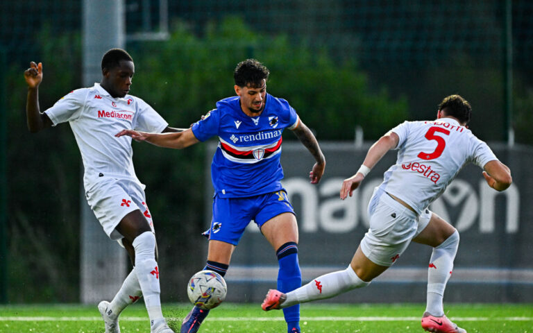 Due gol non bastano alla Samp Primavera, la Fiorentina cala il poker