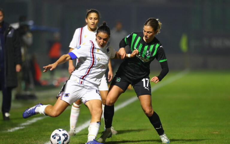 Falsa partenza al “Ricci”, Samp Women battuta dal Sassuolo