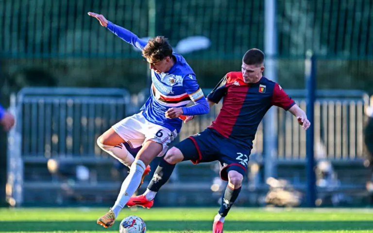 Rimonta a metà: Samp Primavera sconfitta nel derby