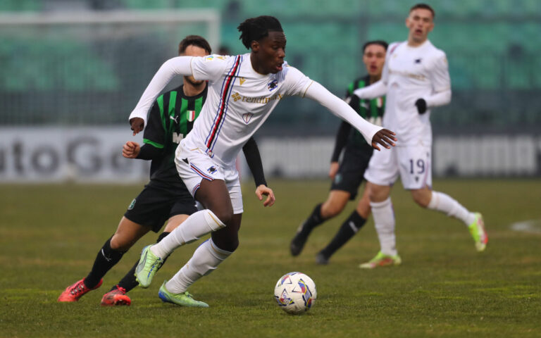 La Sampdoria Primavera non punge, tris del Sassuolo al “Ricci”