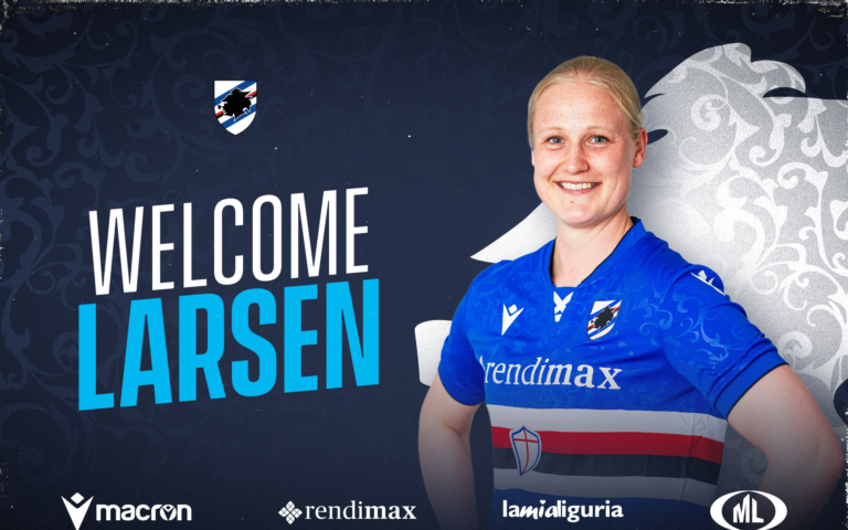 Sampdoria Women: Larsen è una nuova blucerchiata