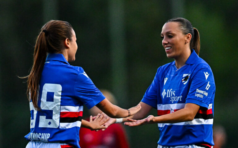 Tre su tre per la Sampdoria Women, 4-1 al Molassana